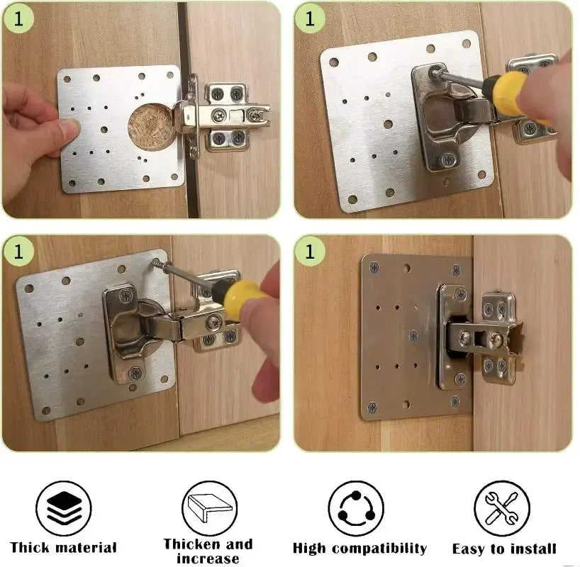 Cabinet Hinge Repair Kit for Homes — product view 9
