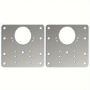 10Pc Cabinet Hinge Repair Plate Kit for Cupboard Door Hardware