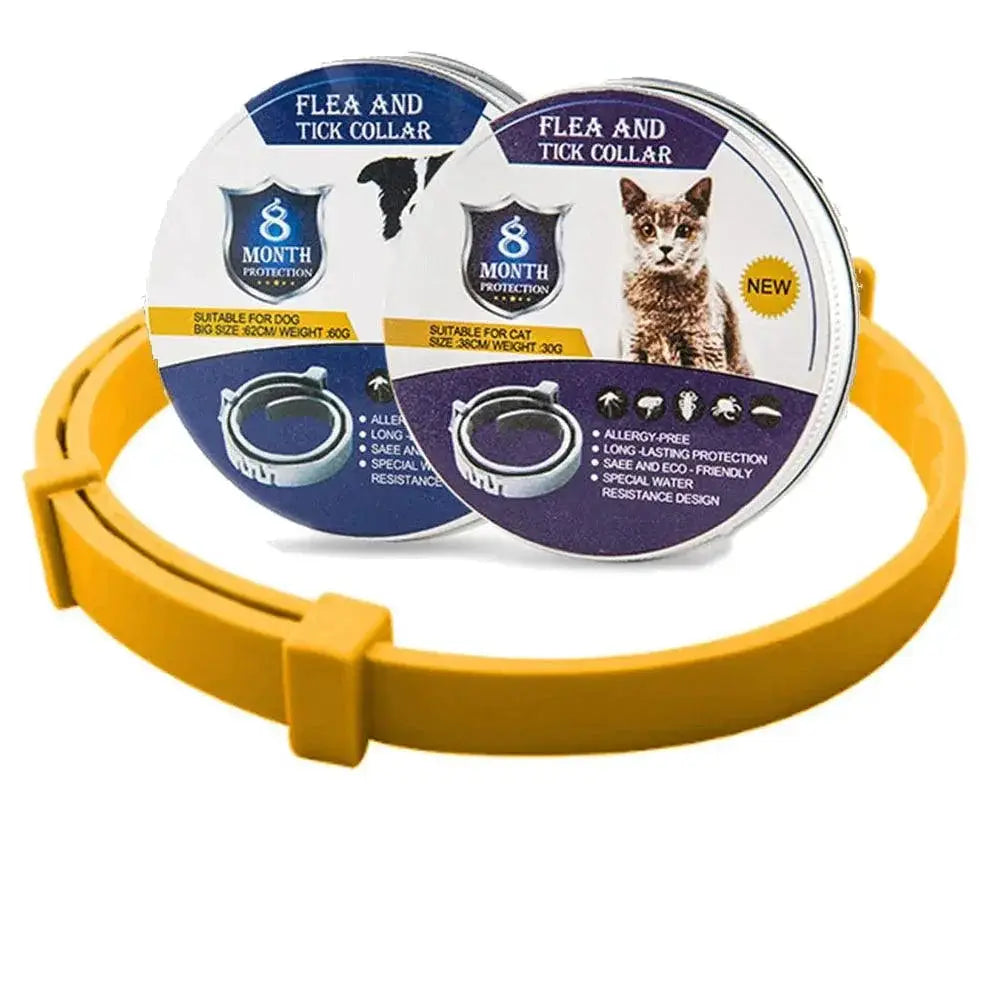 Pet Insect-Repellent Collar for Outdoors — colorful opp bag
