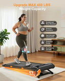 Rayspace 3.5HP WalkingPad Treadmill With Seventeen Percent Incline