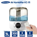 KINSCOTER 3L Ultrasonic Air Humidifier with Remote Control