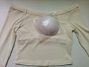 Breathable Slash Neck Yoga Shirt Women Quick Dry