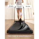 Foldable Walking Pad Treadmill Under Desk Office Use Bluetooth