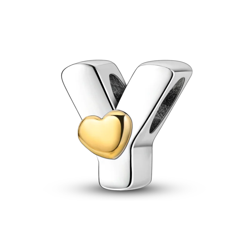 Bangle Bracelet A-z Alphabet Charm