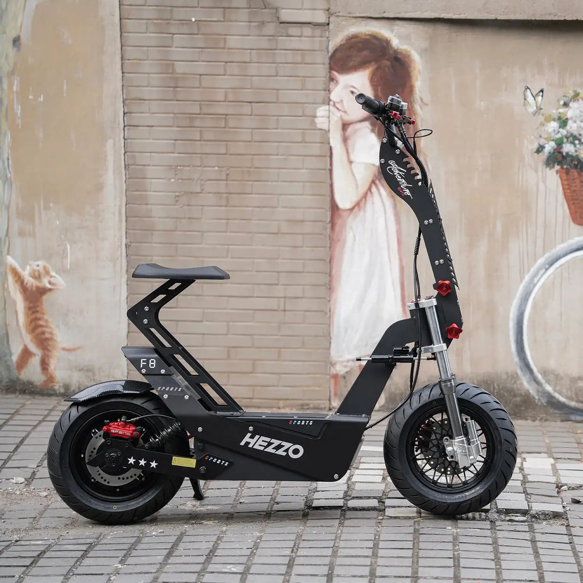 HEZZO Long Range Electric Scooter — product view 7