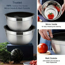 Stainless Steel Mixing Bowls Lids