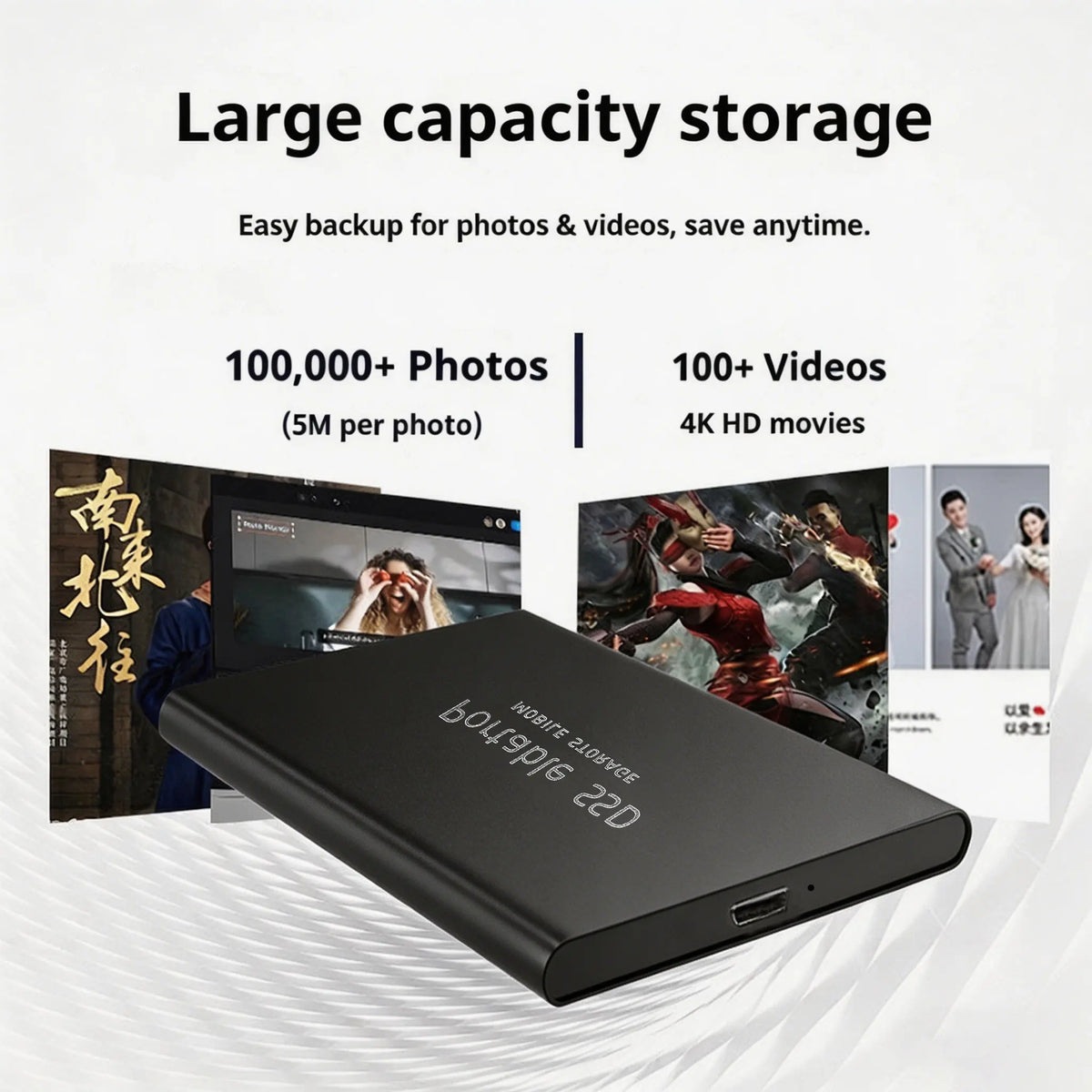 Computer External SSD Drive