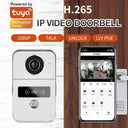Tuya Smart 1080P Doorbell Camera With WiFi Intercom And Remote Unlock See Guests