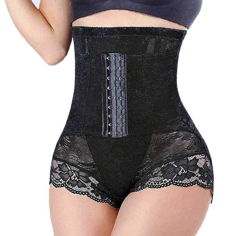 Luxe Lace Body Shaper With Zipper Double Control Shapewear