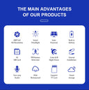 INQMEGA 4MP WIFI Tuya Solar Camera Outdoor Security Cam