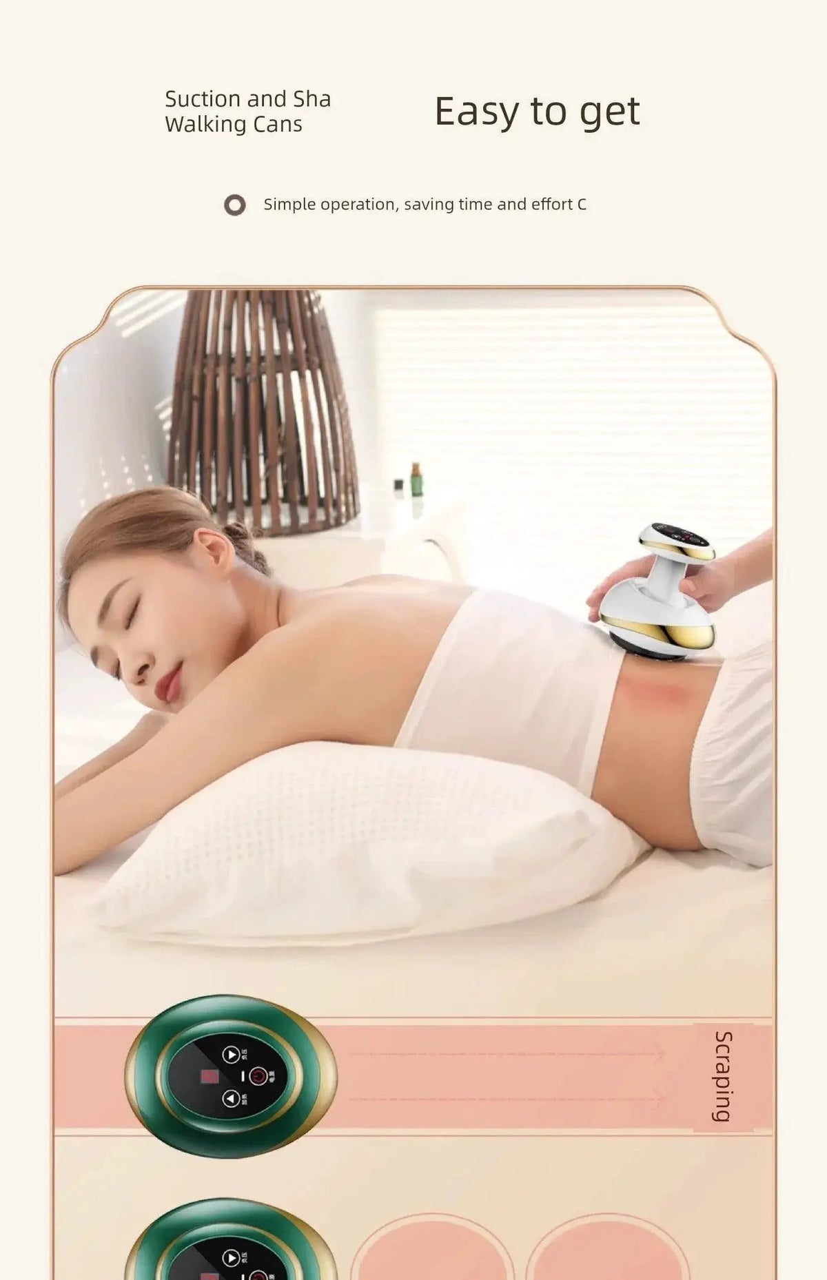 Ox Physiotherapy Cupping Detoxification Gua Sha Set