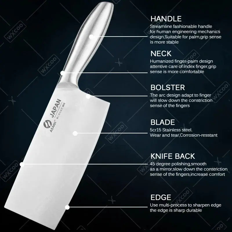 Professional 1 To 7 Piece Stainless Steel Kitchen Knife Set