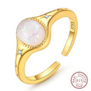 Adjustable Ring Sterling Silver Mermaid