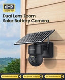 SHIWOJIA 8W 6MP Solar Camera 4G SIM 12X ZOOM CCTV Video
