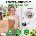 Smart Bluetooth Keyless Lock Knob