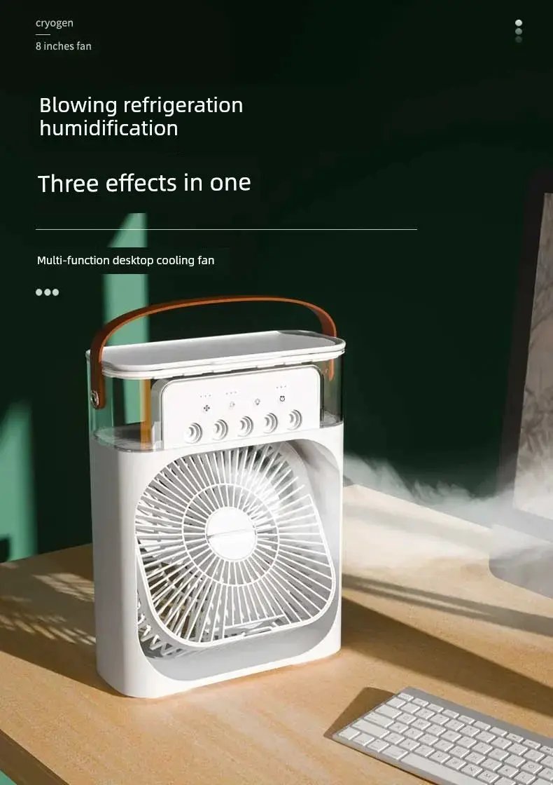 Powerful Desktop Fan For Small Rooms Efficient Cooling - OurLum.com
