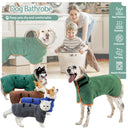 Pet Bathrobe Towel: Quick Dry Moisture Absorbent Coat