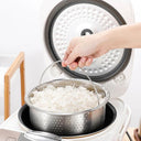 Pot Steamer Basket Stainless Steel with Silicone Handle