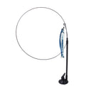 Interactive Feather Cat Wand Toy with Suction Cup Base