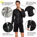 Mens Sauna Jacket For Weight Loss And Fat Burning Top