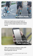 Bike Radar Tail Light for Night Rides