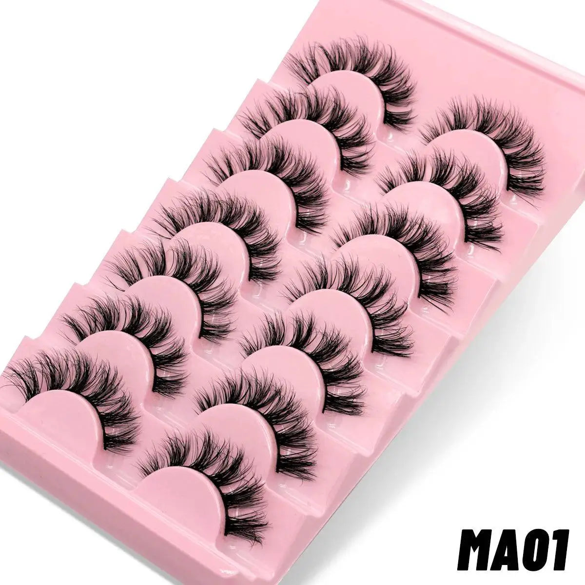 Luxury Vegan Voluminous Wispy Faux Eyelashes Makeup