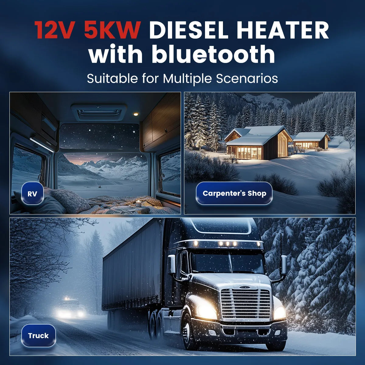 Remote Control Heating Unit