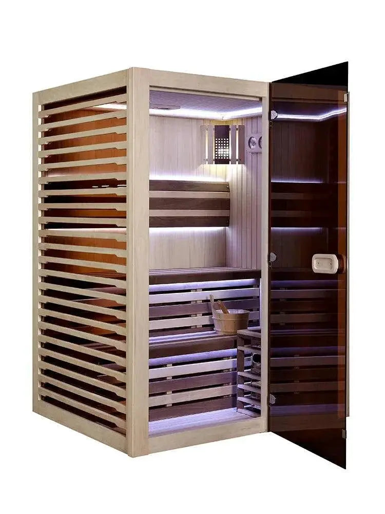 Luxury Home Sauna And Steam Room Combo For Wellness