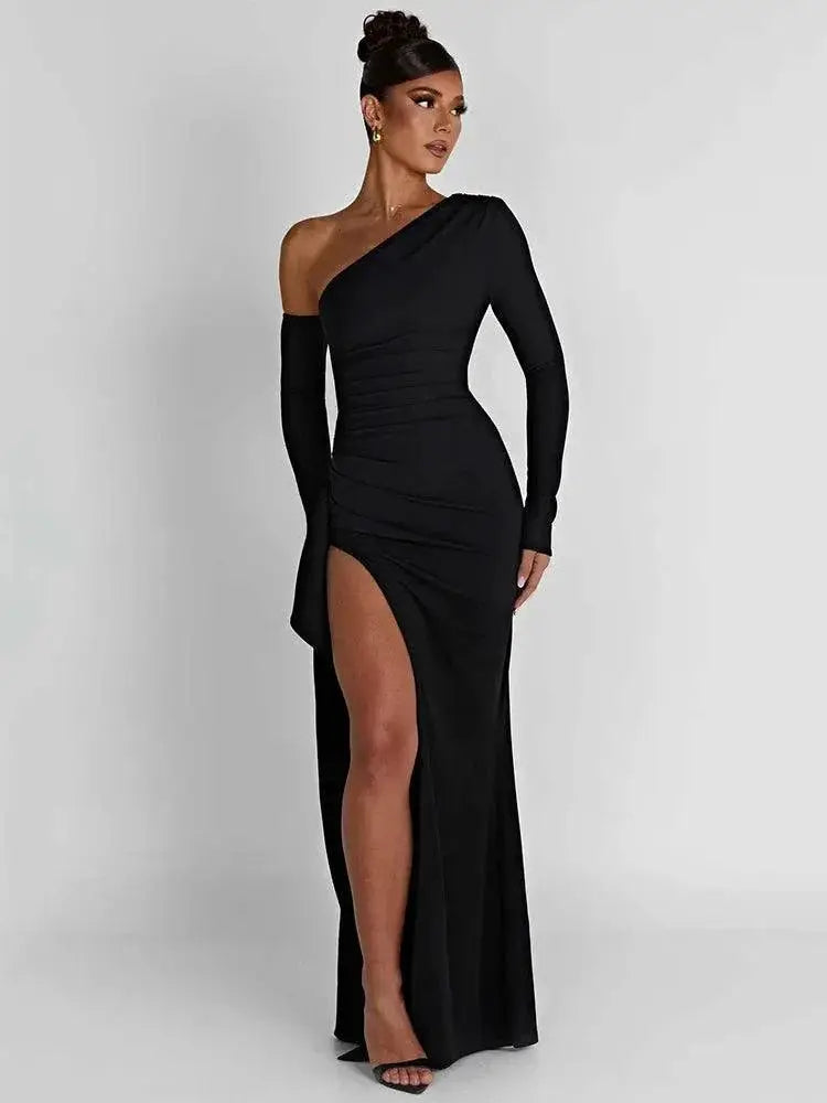 Mozision Maxi Dress Seductive Night Out For Club Goddesses