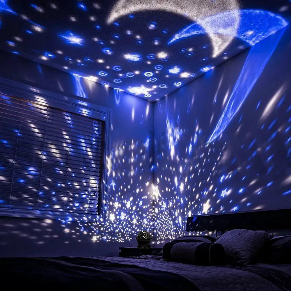 Celestial Night Light Projector Moon Lamp For Kids
