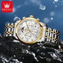 Olevs Premium Steel Quartz Watch