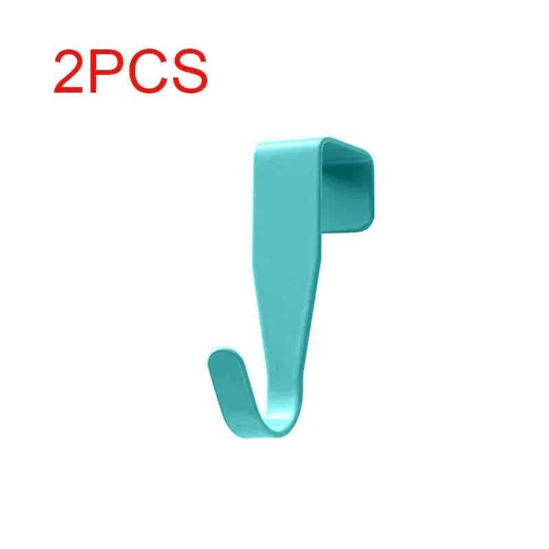 Two Pack Cabinet Door Hooks Colorful Kitchen Hanger Storage