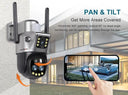 Smart Solar Outdoor Security Camera