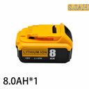 18V High-Capacity Lithium Battery for Tools 5Ah Rechargeable