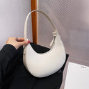 Armpit Bags: Cute Half Crescent Leather Bag
