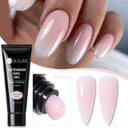 Milky Pink Jelly Gel Polish for Vibrant Professional Manicures