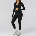 Yoga Set 2 3PCS Women Sportswear - Flexible Comfort