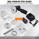 SucceBuy Electric Shawarma Knife, Cordless Battery Professional