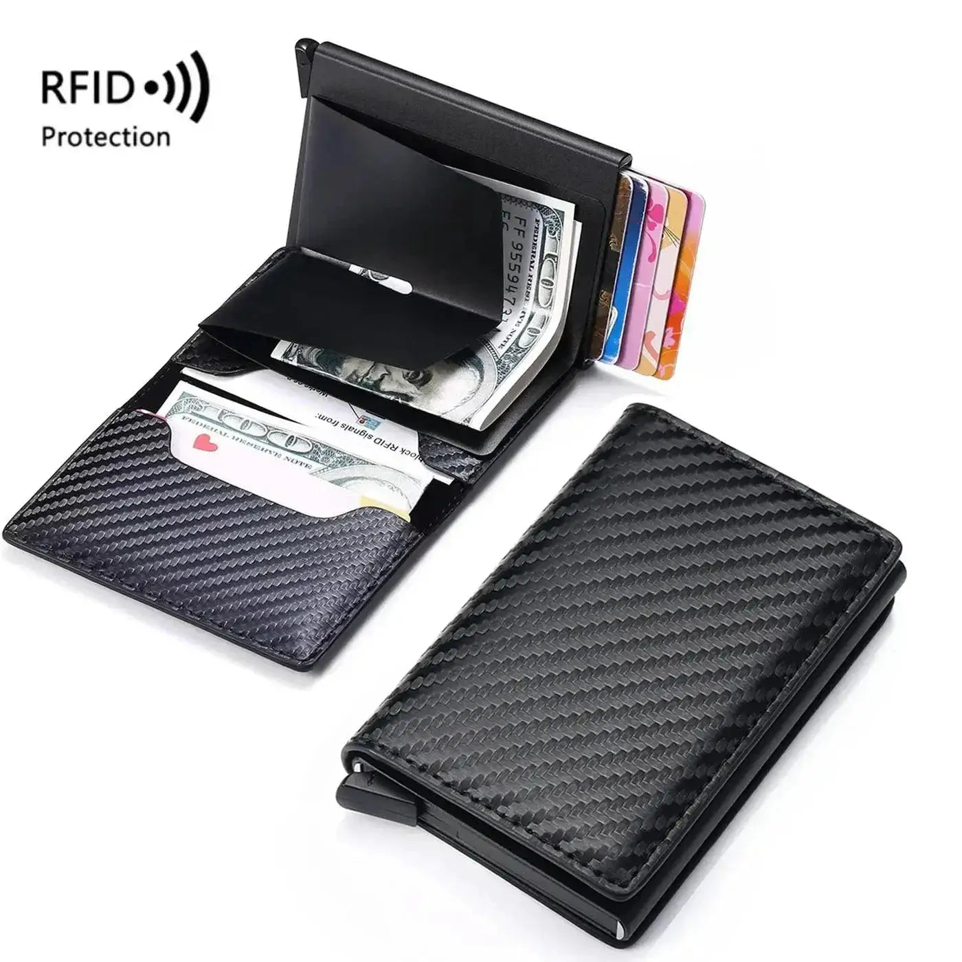 RFID Blocking Cardholder For Men Stylish Business Travel