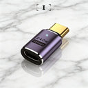 USB C Adapter - 40Gbps Angled Type C Extender