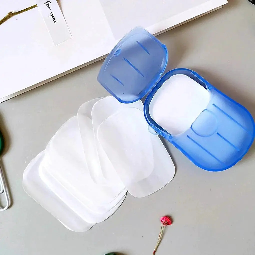 On The Go Scented Soap Paper Travel Cleansing Sheets