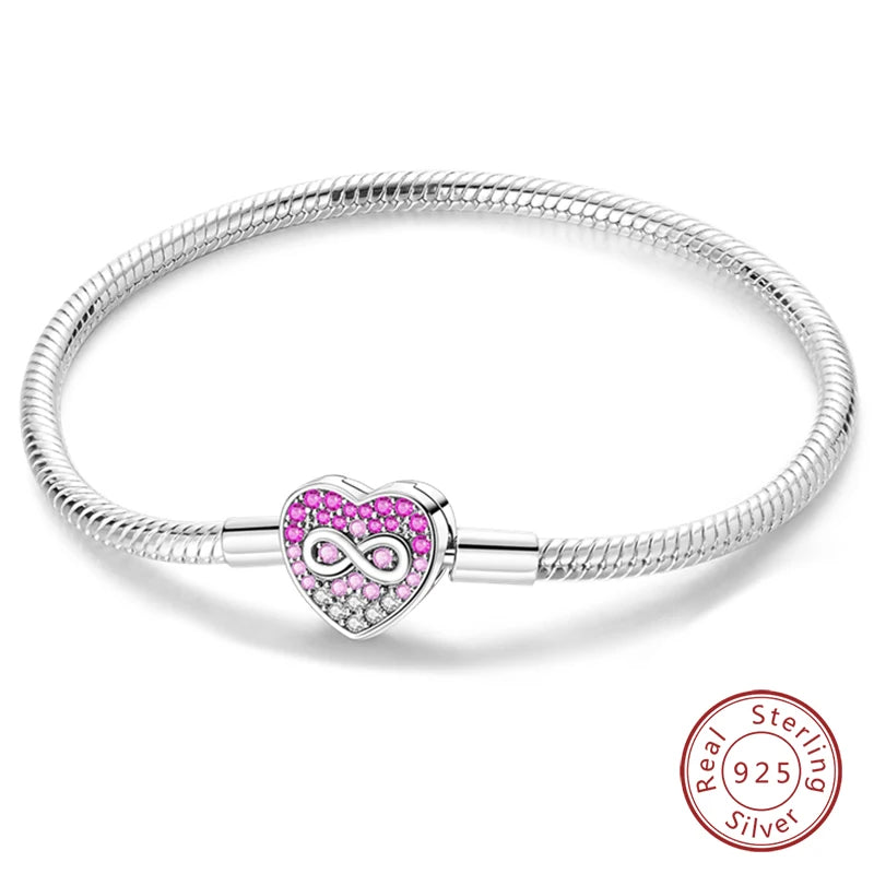 Sterling Silver Heart Shaped Series