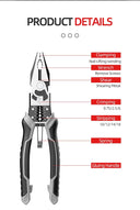 Universal Wire Cutter Diagonal Pliers Multifunctional Tool