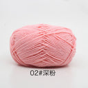 40-50g/Set 4ply Milk Cotton Knitting Yarn For Crafts Use