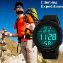 YIKAZE LED Sports Watch Waterproof Chronograph for Men