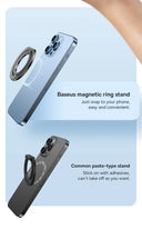 Baseus 360 Magnetic Phone Ring Holder Kickstand for iPhone