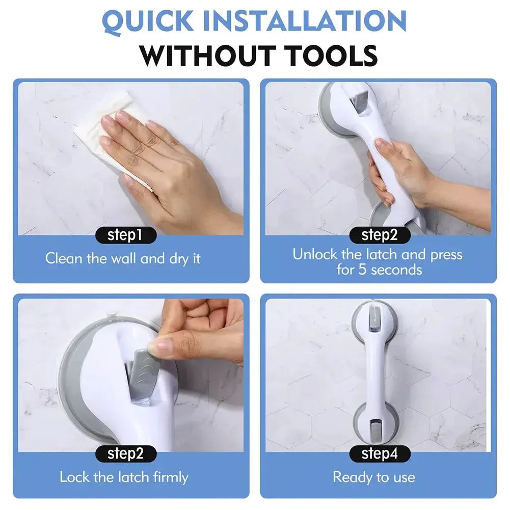 Safety Helping Handle Shower Grab Bar Anti Slip Support