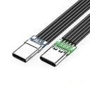 USB-C Flat Cable - 90 Degree Angled Gaming Ready