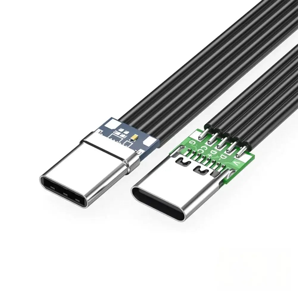 USB-C Flat Cable - Degree Angled Gaming Ready — product view 15