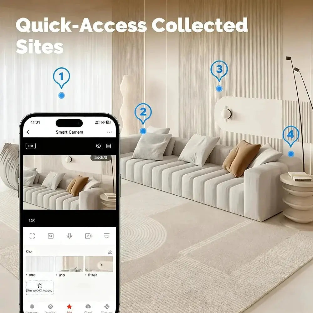 Clear Indoor Camera for Family Home Monitoring — product view 14